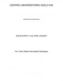 MAESTRÍA EN PEDAGOGÍA “EDUCACIÓN Y CULTURA LÍQUIDA”