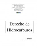 Derecho de hidrocarburos