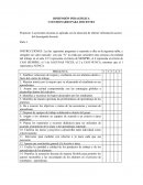 DIMENSIÓN PEDAGÓGICA CUESTIONARIO PARA DOCENTES