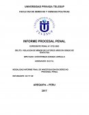 VIOLACION DE MENOR DE CATORCE AÑOS EN GRADO DE TENTATIVA