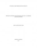 PROYECTO SOFTWARE DE INVENTARIOS APLICADO A LA EMPRESA ADVANCED SUPPORT