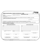 FORMA DE ACEPTACIÓN Y CONTROL DE PROYECTO Y TESIS