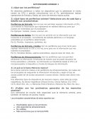 ¿Qué tipos de periféricos existen? Seleccione uno de cada tipo y detalle sus características