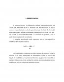 DETERMINACION DE CALOR DE SOLUCION POR EL METODO DE SOLUBILIDAD