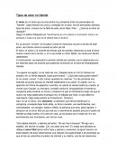 Tipos de amor en Hamlet