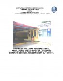 INFORME DE PASANTIAS REALIZADAS EN EL AMBULATORIO URBANO TIPO II DR. JOSÉ DAVID SAMBRANO