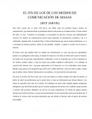 El fin de los medios de comunicación de masas