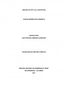 ENGLISH ACTIVITY No. 9 QUOTATION