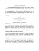 Acuerdos de convivencia entre los miembros de la comunidad educativa