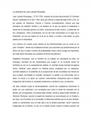 La soberanía de Juan Jacobo Rousseau