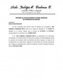 Informe de atestiguamiento sobre ingresos de personas naturales
