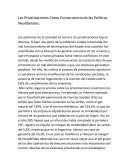 Las Privatizaciones como Consecuencia de las Políticas Neoliberales