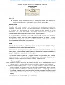 INFORME DE VISITA TÉCNICA A LA EMPRESA “EL PARAISO”