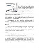 La Criminología junto a la Criminalística es una de las Ciencias más jóvenes, quienes día a día vienen evolucionando junto a la dinámica del estudio del delito, delincuente y conducta humana disvaliosa