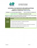 Pronósticos y presupuestos de ventas