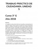 TRABAJO PRÁCTICO DE CIUDADANÍA: UNIDAD 5