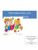 Introducción a la lectoescritura