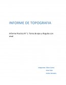 Informe Practico N° 1: Toma de ejes y Ángulos con nivel