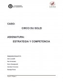 Caso: Circo Du Solei. Estrategia y competencia