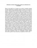 Ensayo del resumen Quien puede ser un criminal