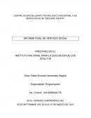 CENTRO DE BACHILLERATO TECNOLÓGICO INDUSTRIAL Y DE SERVICIOS NO.94 “EMILIANO ZAPATA”