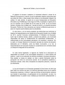 Agencia de Calidad y Ley de Inclusión