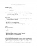 Proyecto Final de Metodología de la Investigación