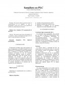 Semaforo implementado con PLC Fundación Universitaria de San Gil, Unisangil, Facultad de Ciencias Naturales e Ingeniería