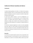 Análisis de la Película: Guardianes de Altamar