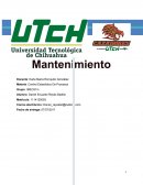 Mantenimiento industrial. Taxonomía del mantenimiento