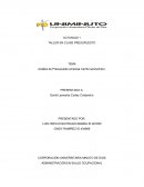 Análisis de Presupuesto empresa Carrito sanduchero