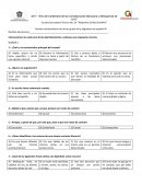 Examen extraordinario de tercer grado de la asignatura de español III