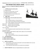 Selecciona tres capítulos de “El Ingenioso Hidalgo Don Quijote de la Mancha”