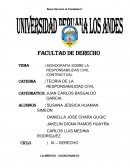 MONOGRAFIA SOBRE LA RESPONSABILIDAD CIVIL CONTRACTUAL