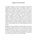 Religión de África Occidental