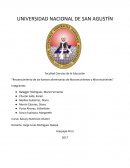 Reconocimiento de las fuentes alimentarias de macronutrientes y micronutrientes