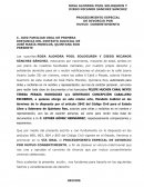 PROCEDIMIENTO ESPECIAL DE DIVORCIO POR MUTUO CONSENTIMIENTO