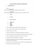 CUESTIONARIO I PRUEBA DE BIOQUIMICA