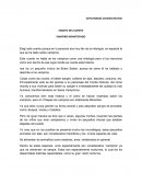 ENSAYO DEL CUENTO VAMPIRO HEMATOFAGO