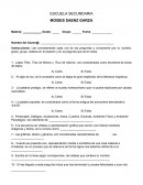 ESCUELA SECUNDARIA MOISES SAENZ GARZA