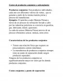 Costeo de productos conjuntos y subconjuntos