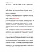 DE USHUAIA A CÓRDOBA POR EL BIEN DE SU COMUNIDAD