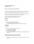 RESUMEN DE EFECTOS DE LOS CONTRATOS