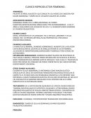 CLINICO REPRODUCTOR FEMENINO