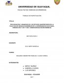 PROLONGACIÓN Y ABANDONO DE LOS ESTUDIOS UNIVERSITARIOS EN LA FACULTAD DE CIENCIAS ECONÓMICAS DE LA UNIVERSIDAD DE GUAYAQUIL, PERIODO 2016 Y 2017 Y SUS CONSECUENCIAS SOCIECONÓMICAS
