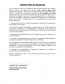 APUNTES - PODER FUERA DE REGISTRO