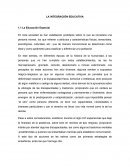 LA INTEGRACIÓN EDUCATIVA La Educación Especial