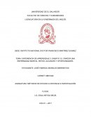 TEMA: EXPERIENCIA DE APRENDIZAJE 2. ENSAYO. EL CÁNCER UNA ENFERMADAD MORTAL: RETOS, ALCANCES Y OPORTUNIDADES..