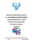 Relaciones entre Cuba y Estados Unidos de Norteamérica