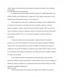 Modelo de Gestión de Proyectos enfocado en Sistemas de Calidad Total en empresas constructoras